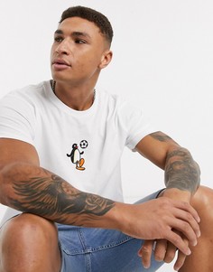 Футболка с вышивкой Pingu-Белый Poetic Brands