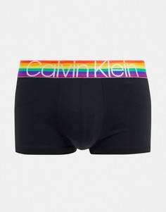 Боксеры-брифы с заниженной талией Calvin Klein Pride-Черный