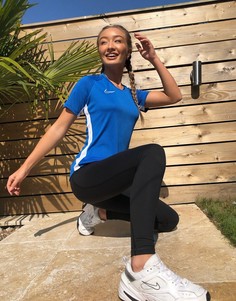 Синий топ Nike Football