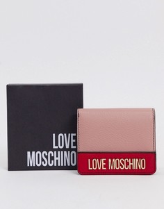 Черный кошелек с логотипом Love Moschino-Мульти