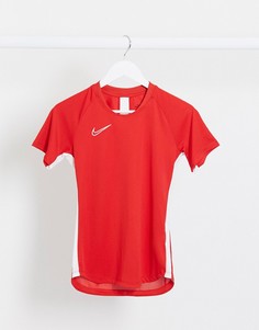 Красный топ Nike Football