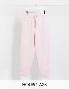 Розовые oversized-джоггеры ASOS DESIGN Hourglass-Розовый