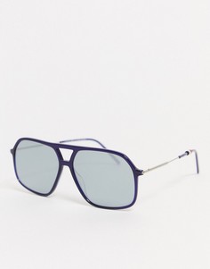 Синие солнцезащитные очки Tommy Hilfiger 1645/S-Синий
