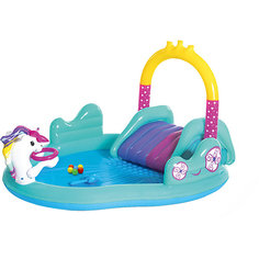 Надувной бассейн Bestway Волшебный единорог, 274х198х137 см