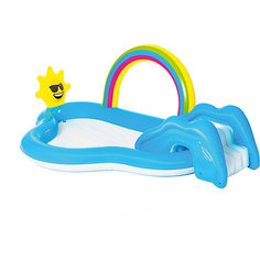 Надувной бассейн Bestway Rainbow n Shine, 257х145х91 см