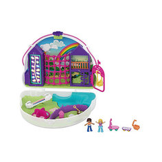 Большой игровой набор Polly Pocket "Возьми с собой" Сумочка-радуга Mattel