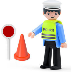 Игровая фигурка Efko Дорожный рабочий, 8 см, с аксессуарами ЭФКО