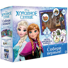 Настольная игра Disney Собери первым: холодное сердце ИД Лев