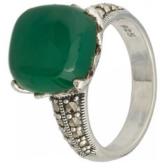 МАРКАЗИТ Кольцо с хризопразами