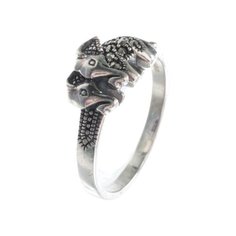 МАРКАЗИТ Кольцо с марказитами