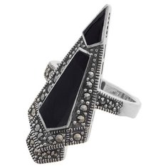 МАРКАЗИТ Кольцо с марказитами и