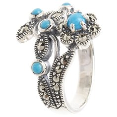 МАРКАЗИТ Кольцо с марказитами и