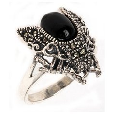 МАРКАЗИТ Кольцо с марказитами и