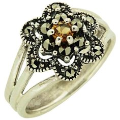 МАРКАЗИТ Кольцо с марказитами и