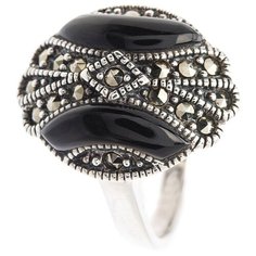 МАРКАЗИТ Кольцо с марказитами и