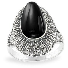 МАРКАЗИТ Кольцо с марказитами и