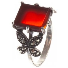 МАРКАЗИТ Кольцо с хризопразами