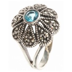 МАРКАЗИТ Кольцо с марказитами и