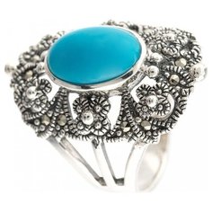 МАРКАЗИТ Кольцо с марказитами и