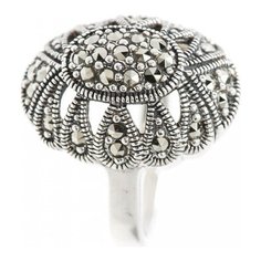 МАРКАЗИТ Кольцо с марказитами