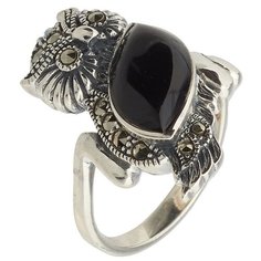 МАРКАЗИТ Кольцо с марказитами и