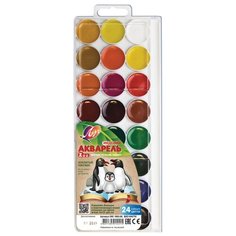 Луч Краски акварельные Zoo 24