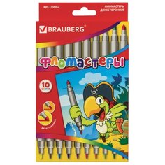 BRAUBERG Набор фломастеров 10