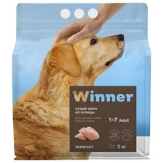Корм для собак Winner курица