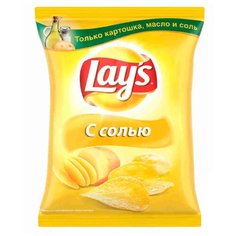 Чипсы Lays картофельные С солью, 90 г