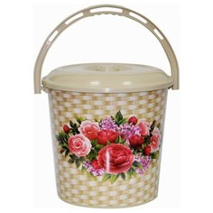 Ведро Violet 0210/71 10 л букет