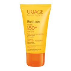 Uriage крем Bariesun для чувствительной кожи лица и тела, SPF 50, 50 мл, 1 шт