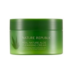 NATURE REPUBLIC крем очищающий с экстрактом алоэ, 200 мл