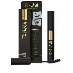 Toplash Тушь для ресниц Extra Ebony Mascara, черный