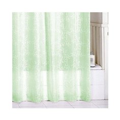 Штора для ванной Milardo SCMI084P 180x200 Green Leaf