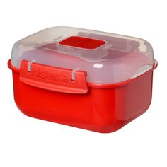 Sistema Контейнер прямоугольный Microwave 1119 красный