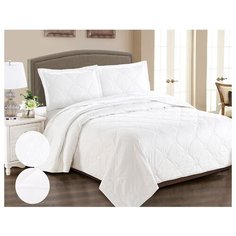 Комплект с покрывалом Cleo Runa 240х260 см, белый