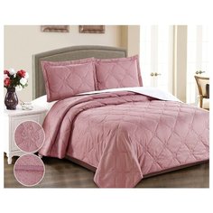 Комплект с покрывалом Cleo Runa 240х260 см, красный