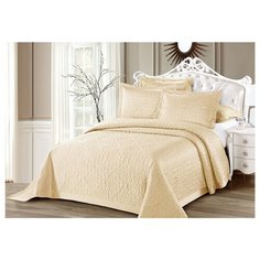 Комплект с покрывалом Cleo Blumarine 220х240 см, светло-желтый