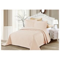 Комплект с покрывалом Cleo Blumarine 220х240 см, светло-персиковый