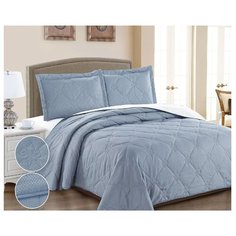 Комплект с покрывалом Cleo Runa 240х260 см, серый