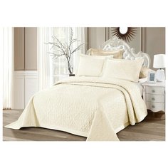 Комплект с покрывалом Cleo Blumarine 220х240 см, молочный