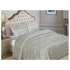 Комплект с покрывалом Cleo Vivaldi 240х260 см, серебристый