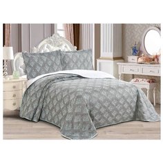 Комплект с покрывалом Cleo Eternal 240х260 см, серый