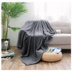 Плед Cleo Royal plush 150х200 см, темно-серый