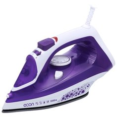Утюг ECON ECO-BI2201 фиолетовый/белый