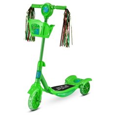 Городской самокат Zilmer ZC-70 зеленый