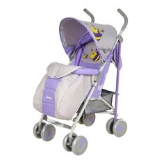 Прогулочная коляска BamBola W807C Животные фиолетовый/пчёлка