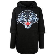 Худи Marcelo Burlon размер 140, черный