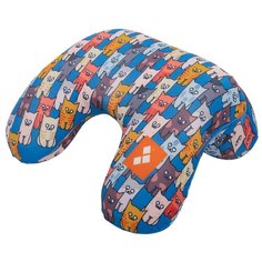 Подушка для шеи ROUTEMARK Nap Pillow мемо, Шкодастрофа