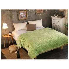 Плед Cleo Moreska 200х220 см, светло-зеленый